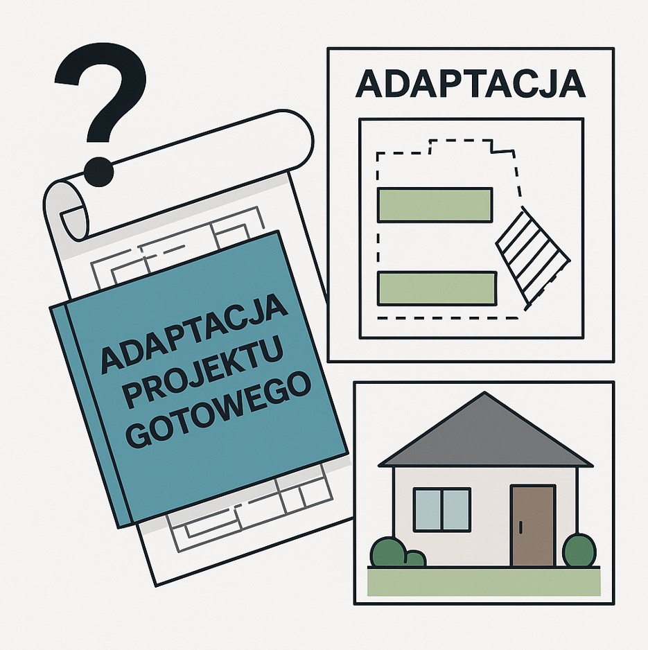 adaptacje projektów gotowych, architekt Szczecin, woj. zachodniopomorskie